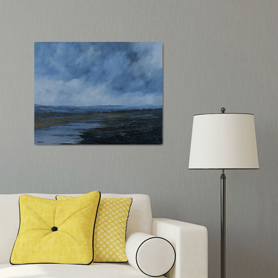 Wetland Storm, Irish Landscape