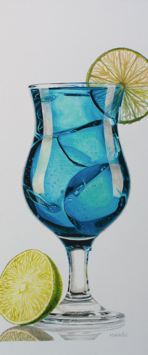 Blue Curacao by Dietrich Moravec