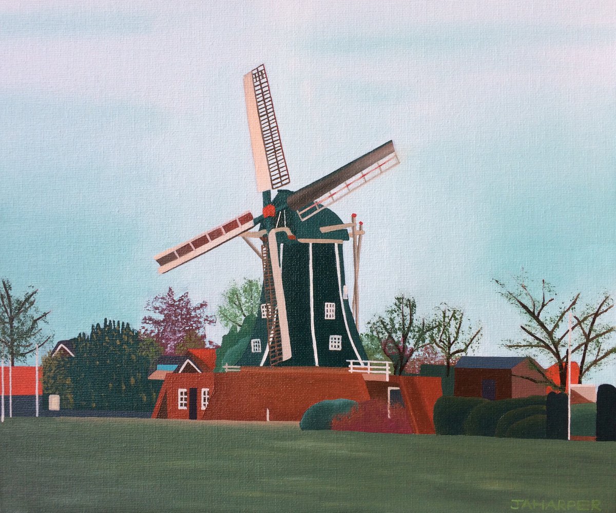 Windmill by Jill Ann Harper