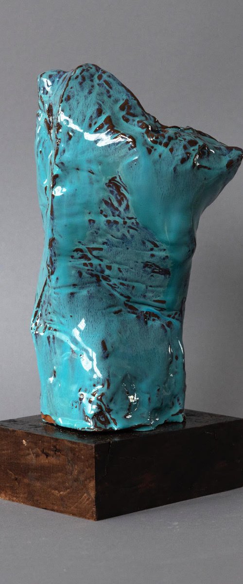 "Male Torso I" by Mira Genova