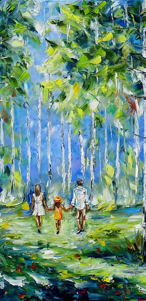 In the Summer Forest by Mirek Kuzniar
