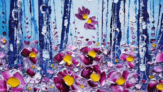 "Violet Forest & Flowers in Love"