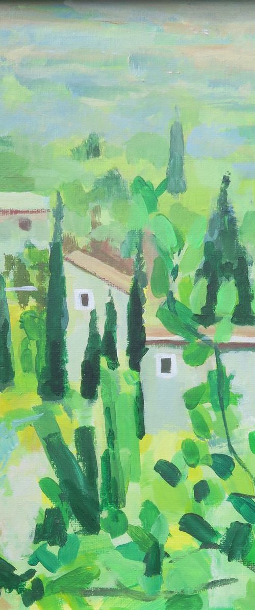 Orange and Lemon Groves - Mallorca by Annie Meier