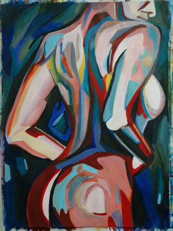 Nude Abstract / 92 x 67,5 cm