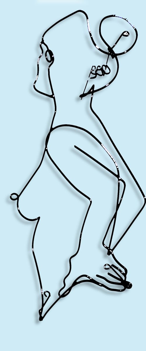 Nude with a sore back #7312 by Bart Soutendijk