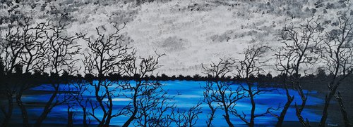 Blue lake 4 by Daniel Urbaník