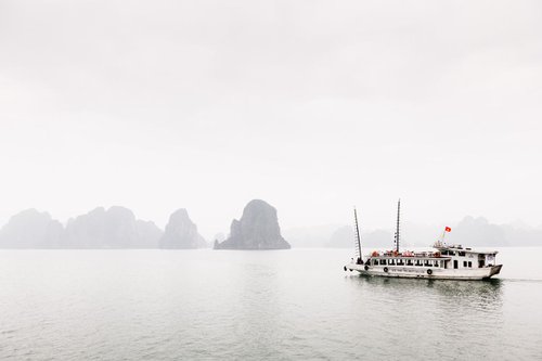 Misty Ha Long Bay by Tom Hanslien