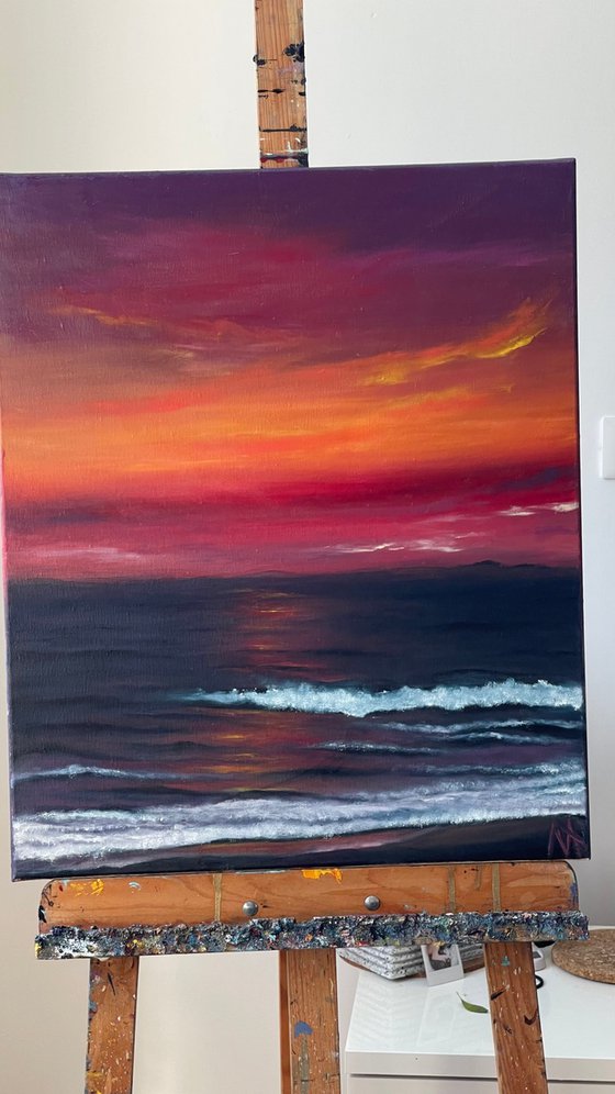 Red sunset