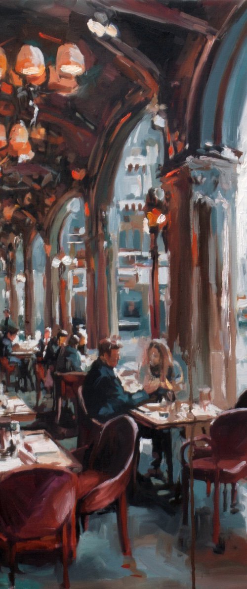 Parisian Café by Alexandr Klemens