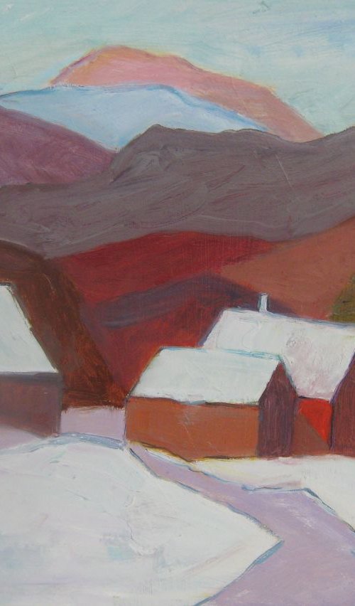 Winter landscape by Ella Bosse