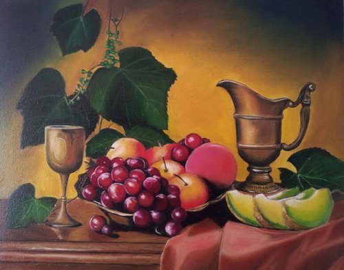 "calici con frutta" by Laura Muolo