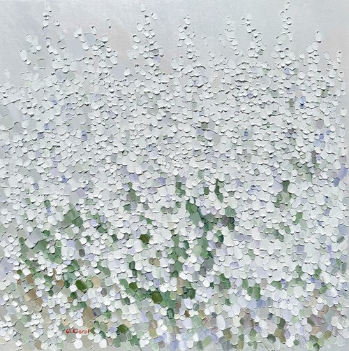 White lavender haze by Ulyana Korol