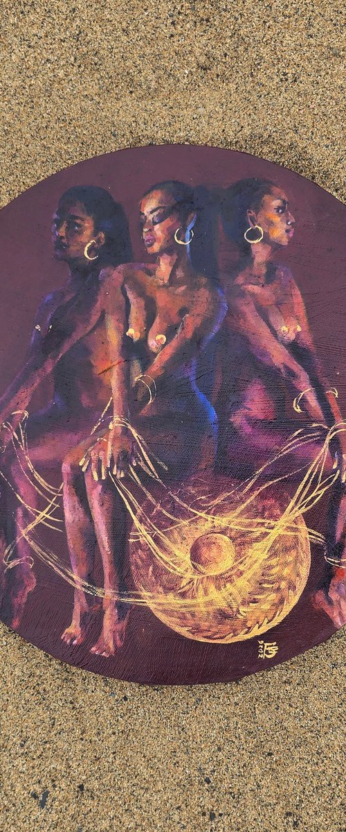 Goddesses of Fate by Kateryna Bortsova