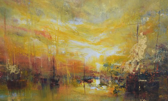 " Harbor of destroyed dreams - Golden Dawn "...SPECIAL PRICE!!!