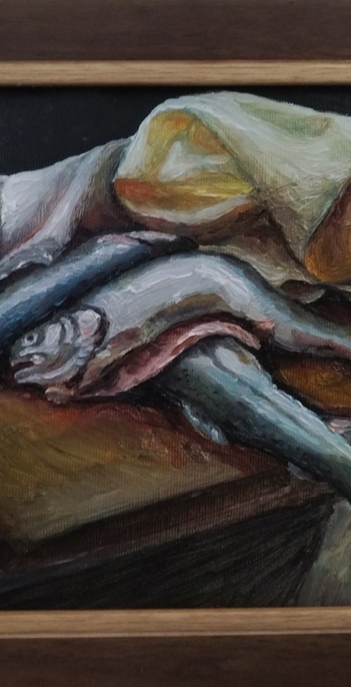 Fish still life by Viktória Déri