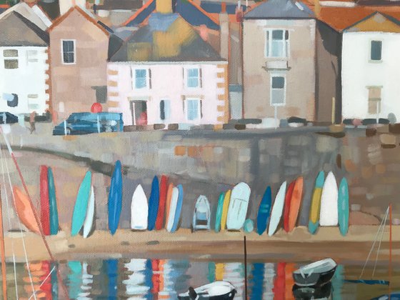 Colourful Surfboards,Mousehole