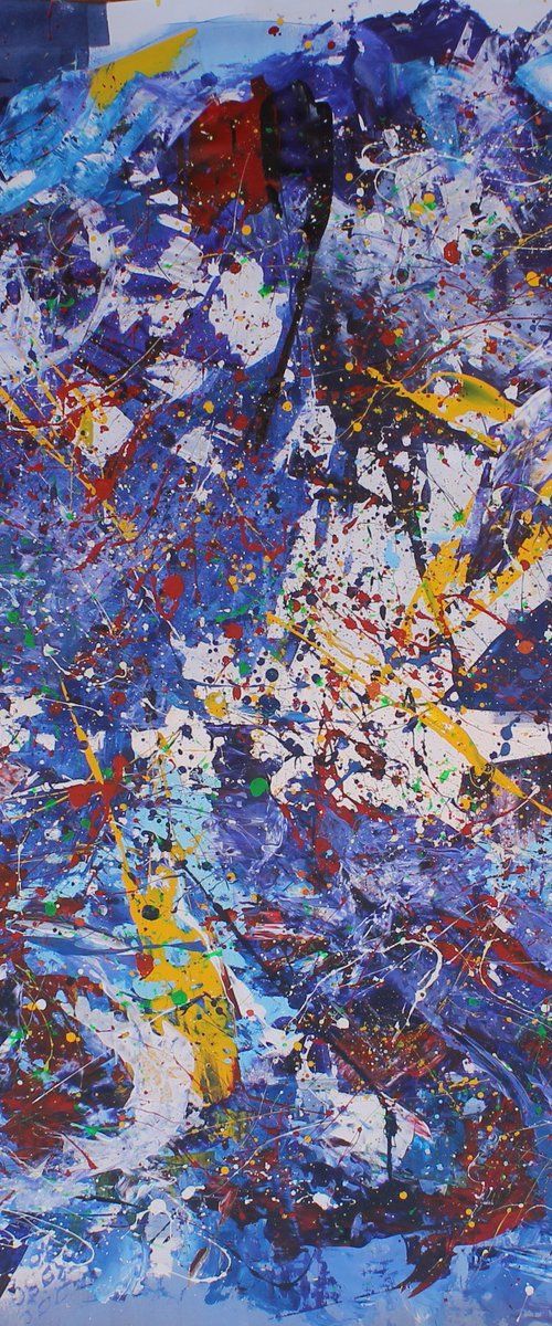 AbstractWomanofColorsEmotions by Juan Jose Garay