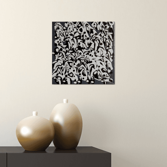 Monochrome Abstract 9
