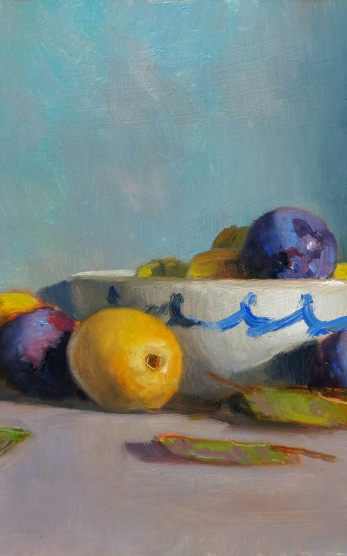 Plums by Pascal Giroud