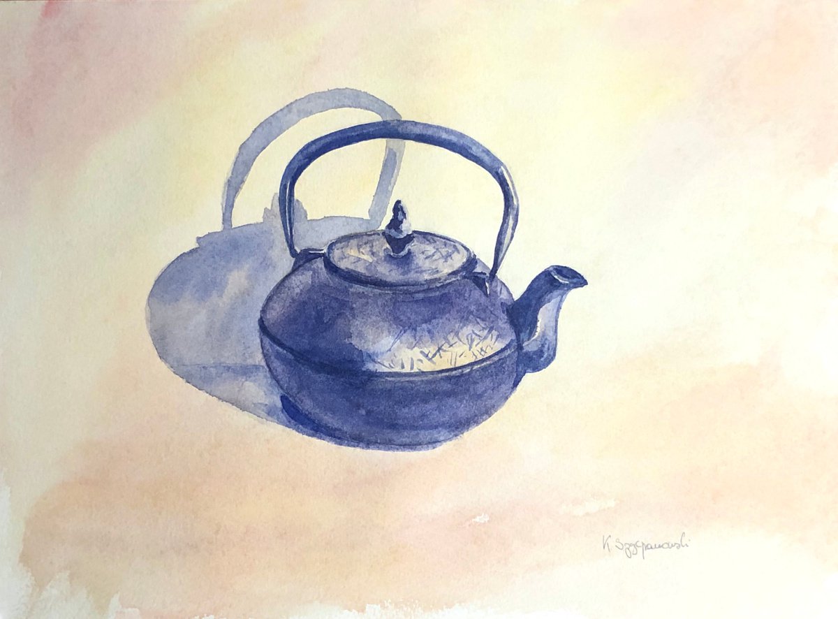 Tea kettle by Krystyna Szczepanowski