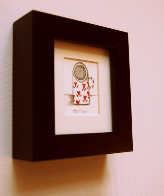 Framed Coffee for One (miniature)..