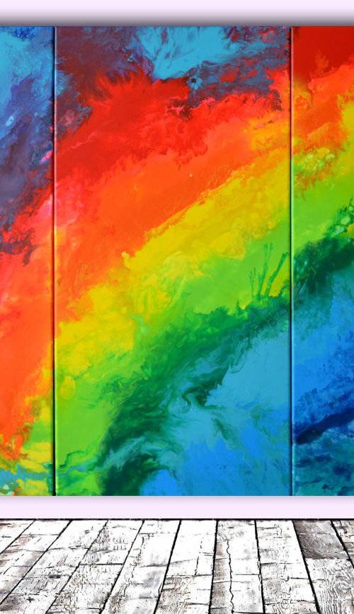 Searching for Love Again - 100x150 cm - Big Painting XXL - Large Abstract, Huge, Gigantic Painting - Ready to Hang, Hotel Wall Decor by Soos Tiberiu