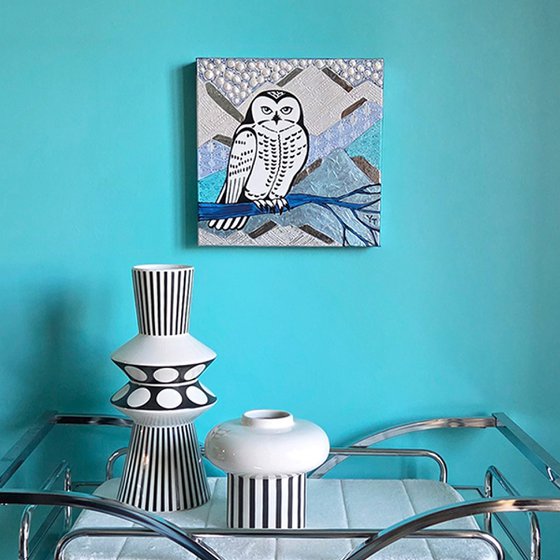 Silver Polar Owl
