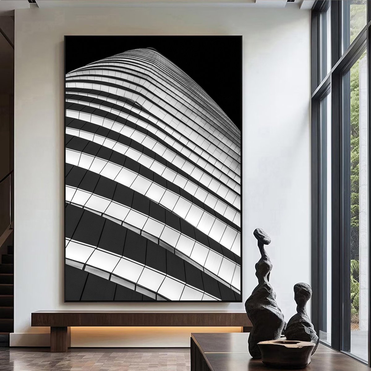 Geometric Photograph , The Spiral Xl By Serge Horta, 47 X 71, Artwork For Sale On Artfinder
