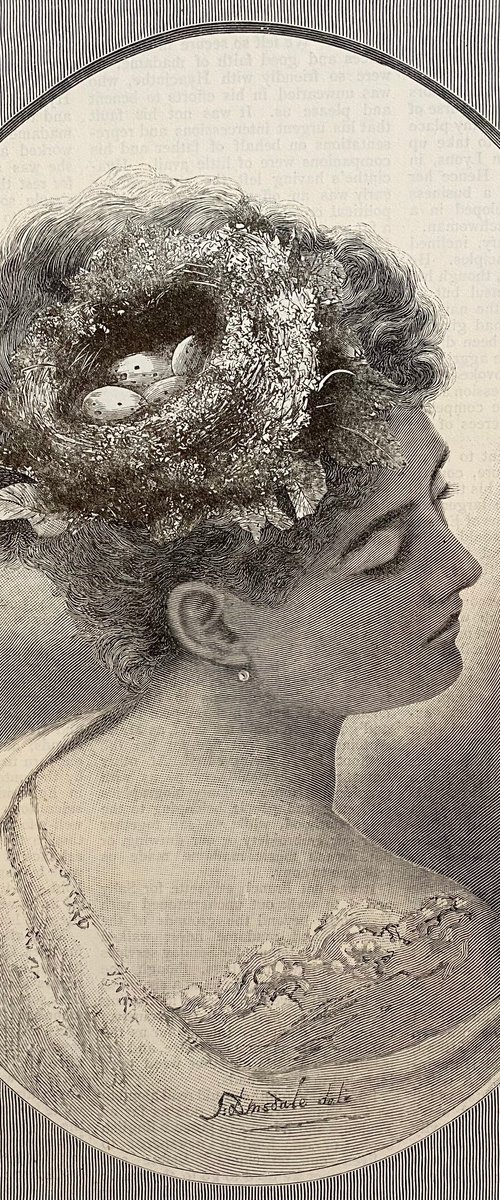 Her hairdresser by Tudor Evans