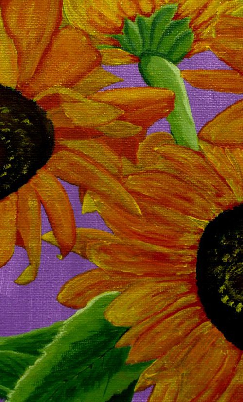 Sunflowers by Dunphy Fine Art