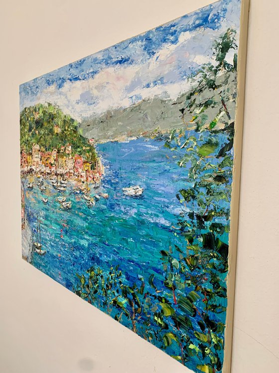Italian coast in Portofino