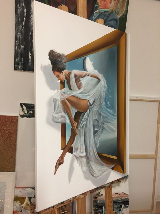 3D ballerina. Eka Peradze Art