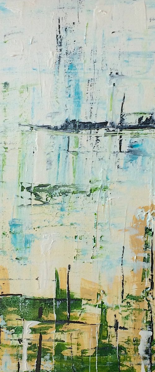 September Shores 20x20 by Lil Nutter