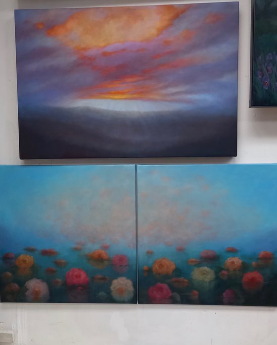 Roses Reflecting