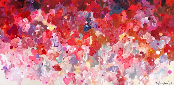 'Summer berries III' - 60x30"