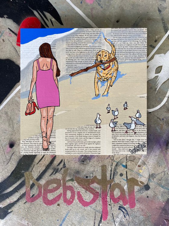 Dog Days Fetch 2 30cm x 30cm