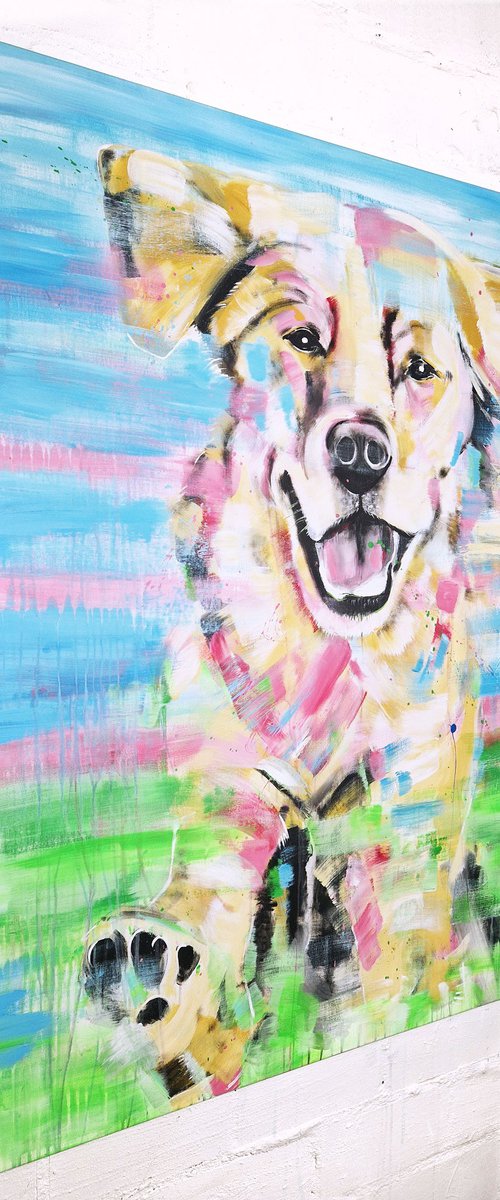 DOG MOMENT #2 by Stefanie Rogge