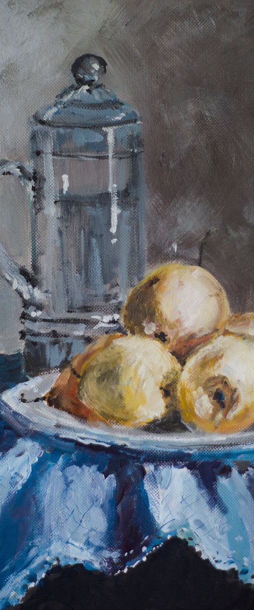 Still life with pears by Sasha Romm