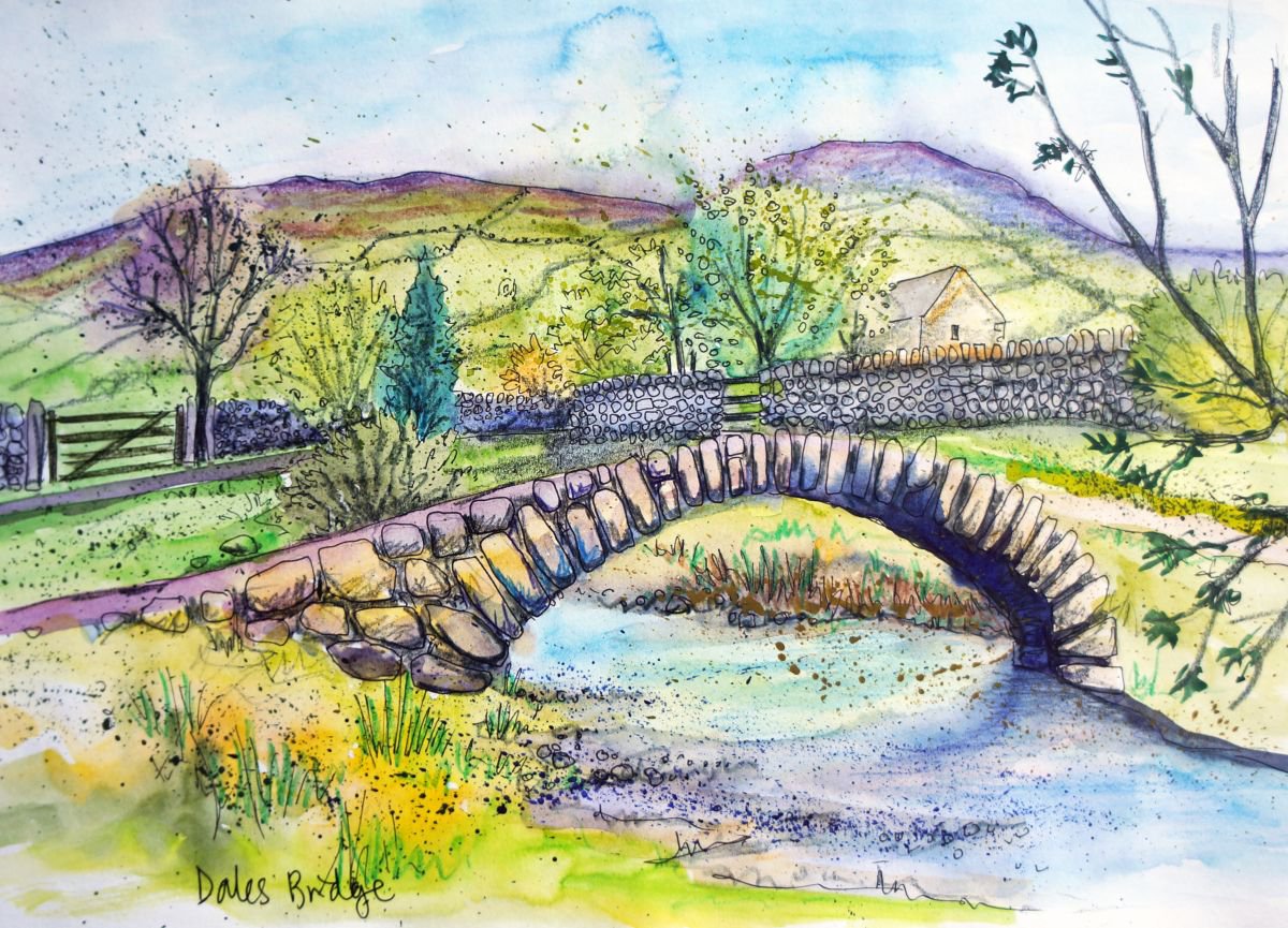 Bridge, Yorkshire Dales by Julia Rigby