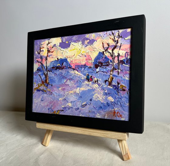 Romantic Winter Evening