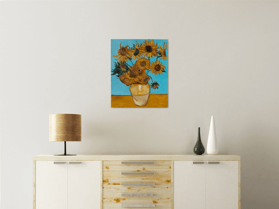 Van Gogh's sunflowers