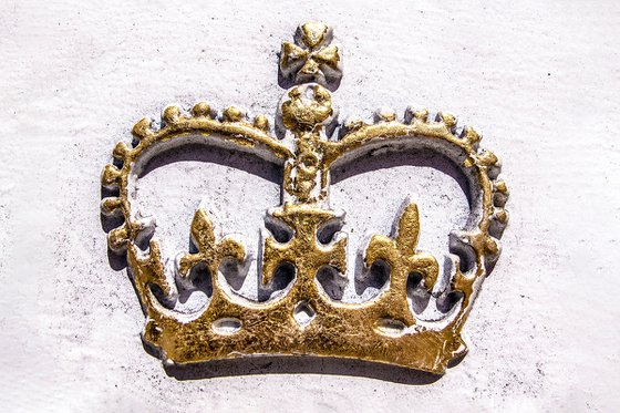 Gold crown (London) 1/20 12X18