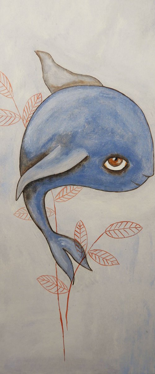 The sweet fish in blue by Silvia Beneforti