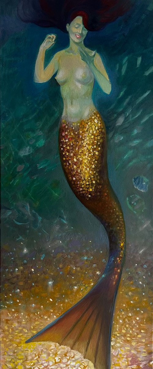 Golden Mermaid by Fosco Culto