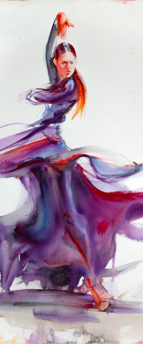 American Smooth. Dancer by Irina Bibik-Chkolian