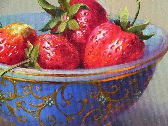 "Summer impression" Original art, Still life, Small wall art