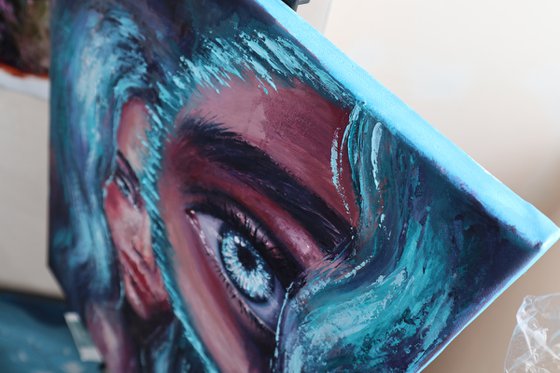 Ocean eyes | 40*50 cm