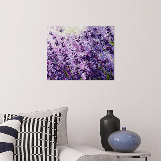 Lavender mosaic