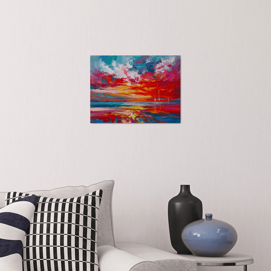 Abstract  seascape