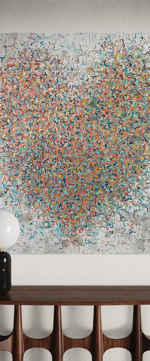 Metallic Optimist Heart by George Hall